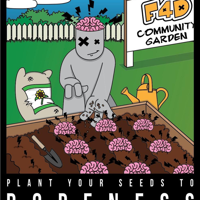 Fiend 4 Dopeness "Community Garden" T-shirt