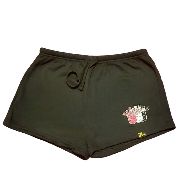 Fiend 4 Dopeness- Triple Greatness Mini Shorts