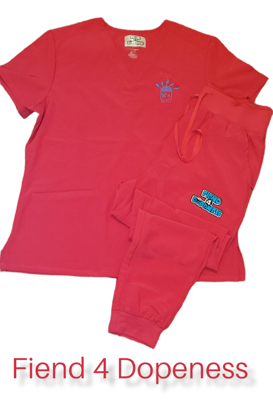 Fiend 4 Dopeness Triple Greatness Medical Scrubs