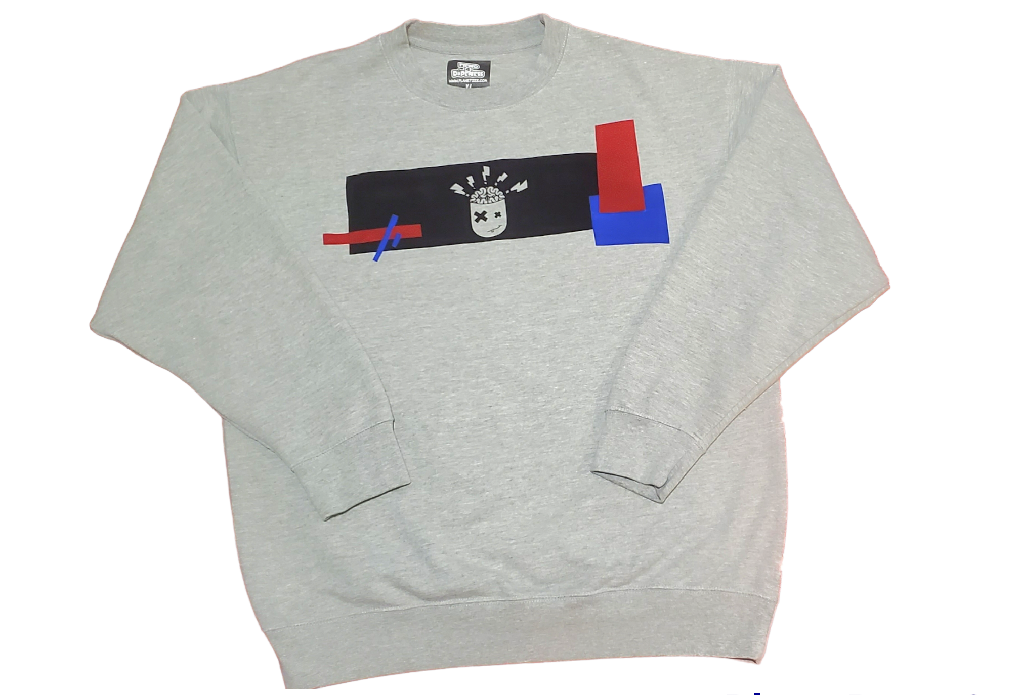 Fiend 4 Dopeness Abstract Block Crewneck