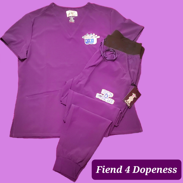 Fiend 4 Dopeness Triple Greatness Medical Scrubs